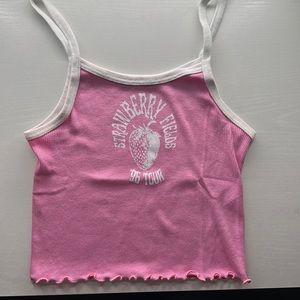 John Galt Strawberry Fields Tank Top